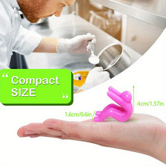 Kitchen Lid Holder Silicone Lid Lifter Prevent Soup Spills