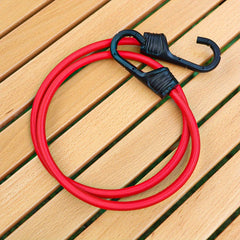 Heavy Duty 40 Inch Bungee Cord with Dual Hooks - Outdoor Elastic Straps