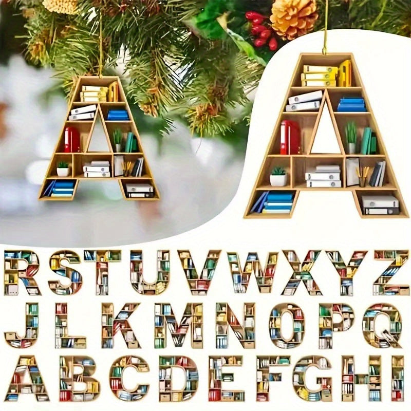 26 Letters Christmas Decorations Home Hanging Ornaments