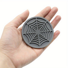 Set of 4-5pcs Round Silicone Cup Coasters