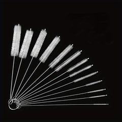 13Pcs Long Nylon Cleaning Straw Brush Set Bottle Tube Washing Tool Kit