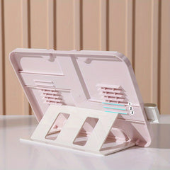 Adjustable Bookshelf Prevent Myopia, Suitable For Phone Tablet Computer Bracket