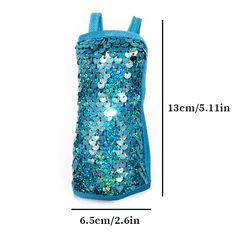 11" Princess Doll Sequined Skirt Set - Doll Not Included