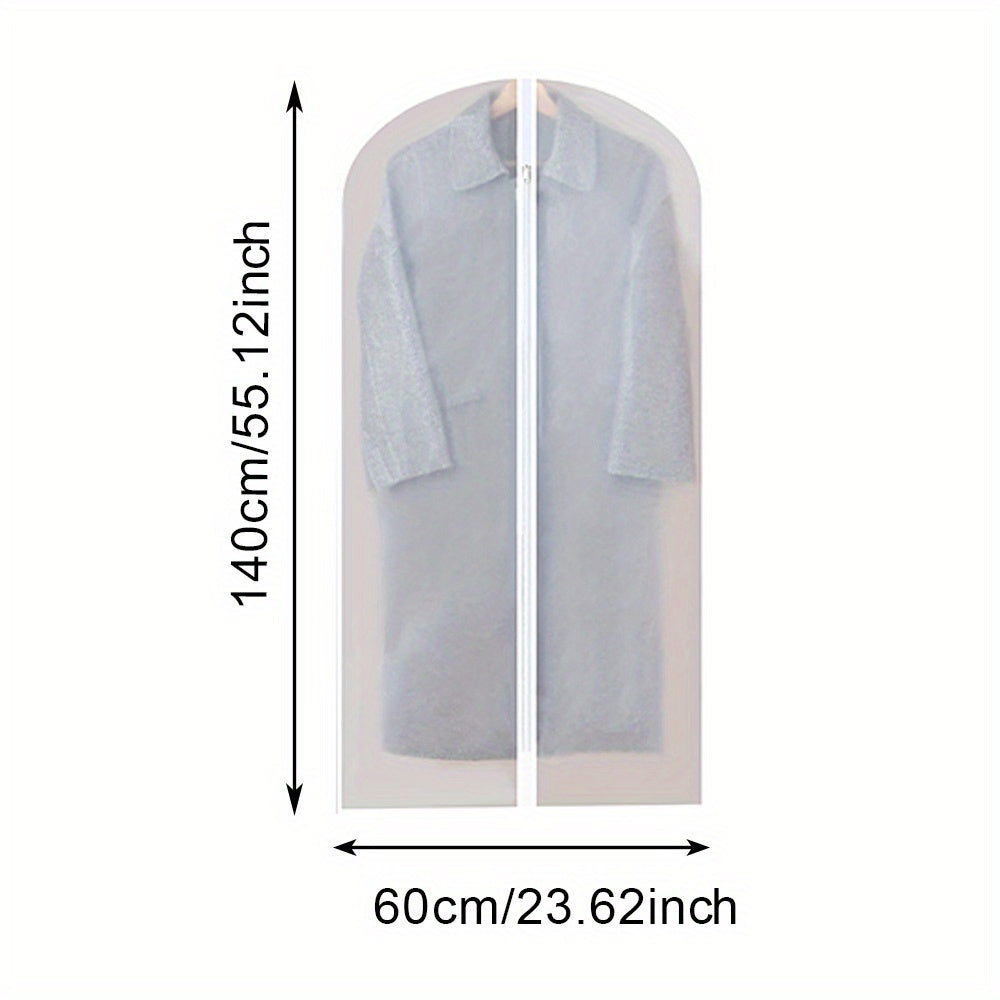 Garment Dust Cover Bags Suit Hanging Storage Bag With Zipper