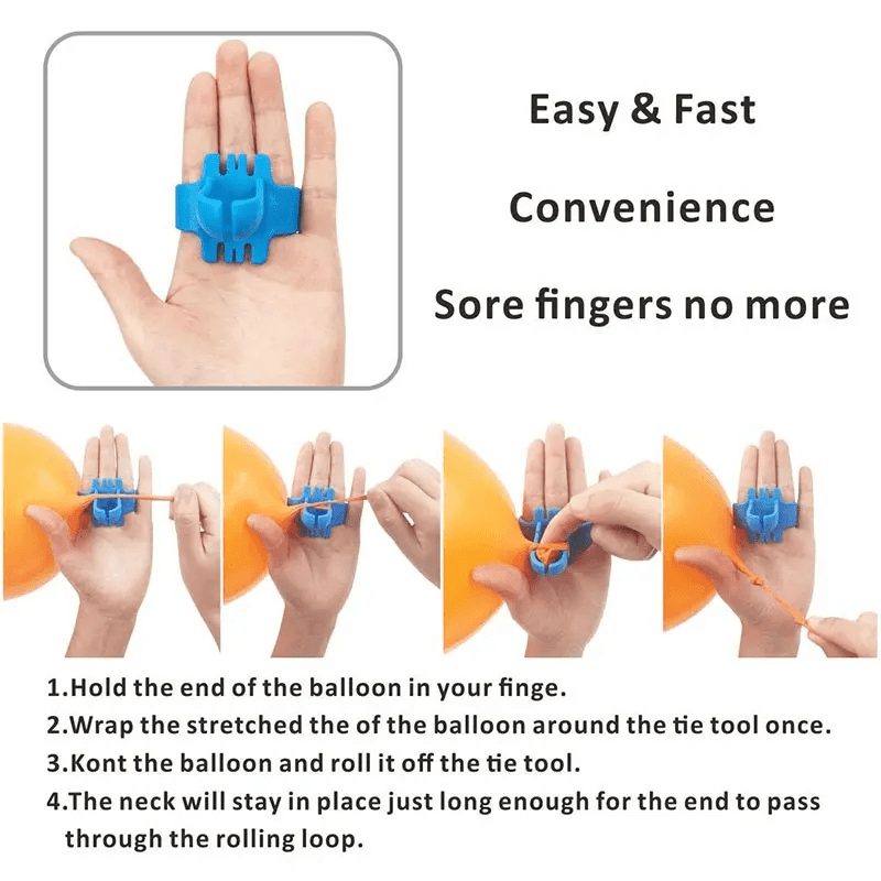 Latex Balloon Knotter Tie Balloon Tool Wedding Birthday Party Decoration