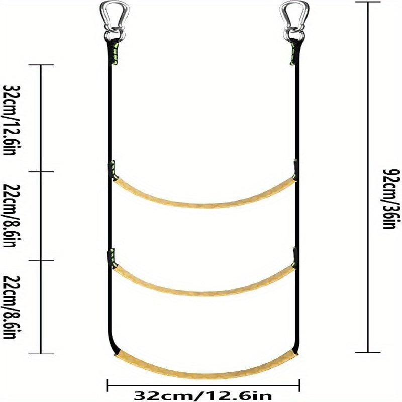 Lightweight Climbing Stick Aider Rope Ladder for Tree Climbing