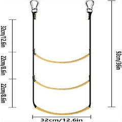Lightweight Climbing Stick Aider Rope Ladder for Tree Climbing