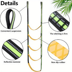 Lightweight Climbing Stick Aider Rope Ladder for Tree Climbing
