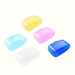 5pcs Toothbrush Head Cover Portable Travel Protective Case