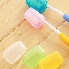 5pcs Toothbrush Head Cover Portable Travel Protective Case