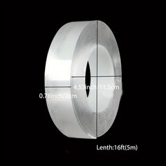 Heavy Duty Double Sided Tapes Reusable Traceless Strong Sticky Tape Strips