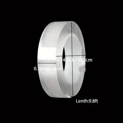 Heavy Duty Double Sided Tapes Reusable Traceless Strong Sticky Tape Strips