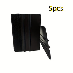 5pcs Vinyl Felt Squeegee Professional Car SCRAPER Plastic Multipurpose