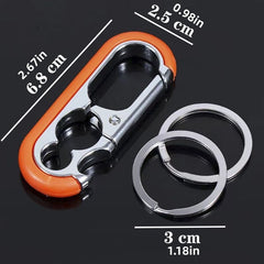 Keychain With Bottle Opener for Men