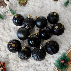 12pcs Christmas Decoration Ball Holiday Wedding Christmas Hanging Ball