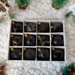12pcs Christmas Decoration Ball Holiday Wedding Christmas Hanging Ball
