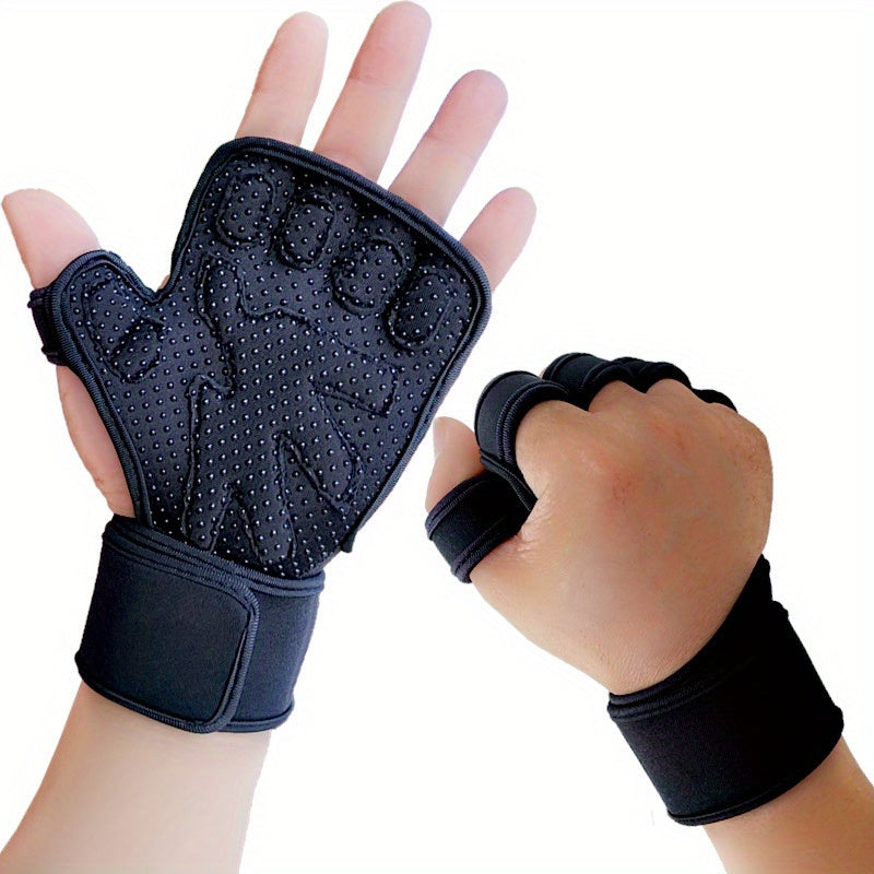 Anti Slip Half Finger Weight Lifting Gloves