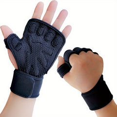 Anti Slip Half Finger Weight Lifting Gloves