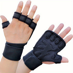 Anti Slip Half Finger Weight Lifting Gloves