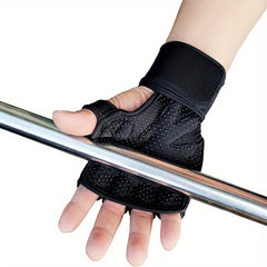 Anti Slip Half Finger Weight Lifting Gloves