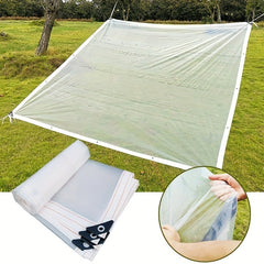 Transparent Thickened Edge Wrapped Rainproof Plastic Film for Tent