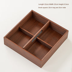 Wooden Storage Tray Dried Fruit Box Desktop Candy Box