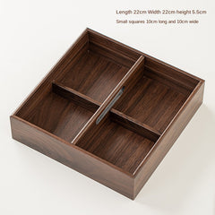 Wooden Storage Tray Dried Fruit Box Desktop Candy Box