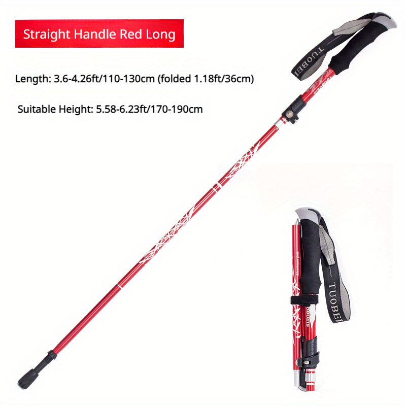 Aluminum Telescopic Trekking Pole for Hiking