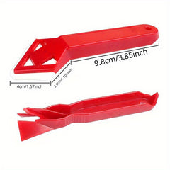 10pcs Red Scraper Shovel Blade Combination Sealant Finishing Tool
