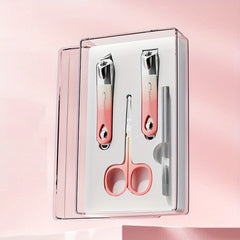 4pcs Nail Clippers Fingernail & Toenail Cutter Set Eagle Mouth Nail Clipper Nose