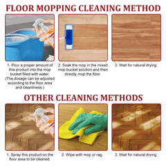 Jayswing Floor Cleaning Wood Floor Descaling Cleaner Polishing