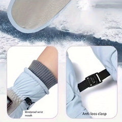 Touch Screen Waterproof Skiing Gloves Winter Warm Snow Mittens