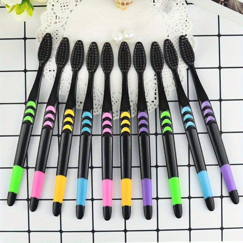 Soft Bristle Toothbrush Adult Toothbrush Family Pack