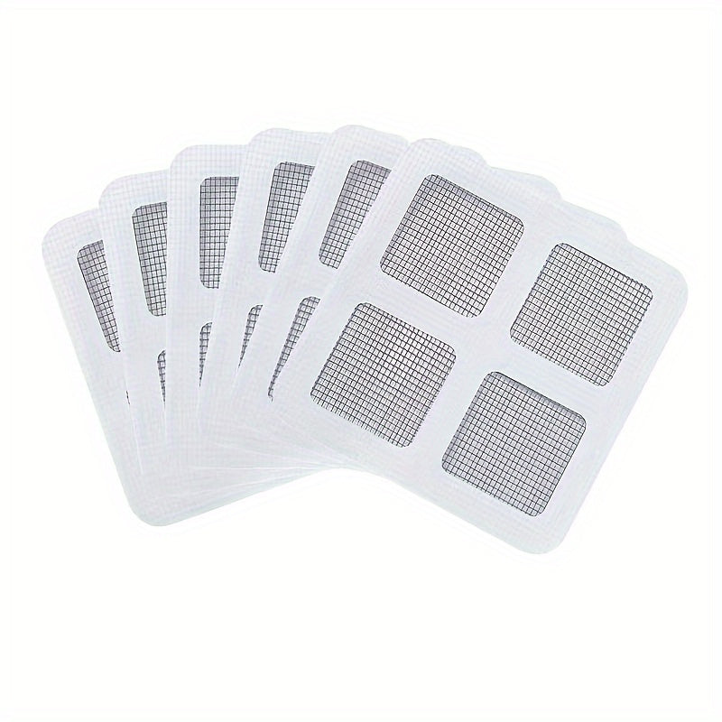 6pcs 9.98 cm Self Adhesive Window Screen Repair Tape