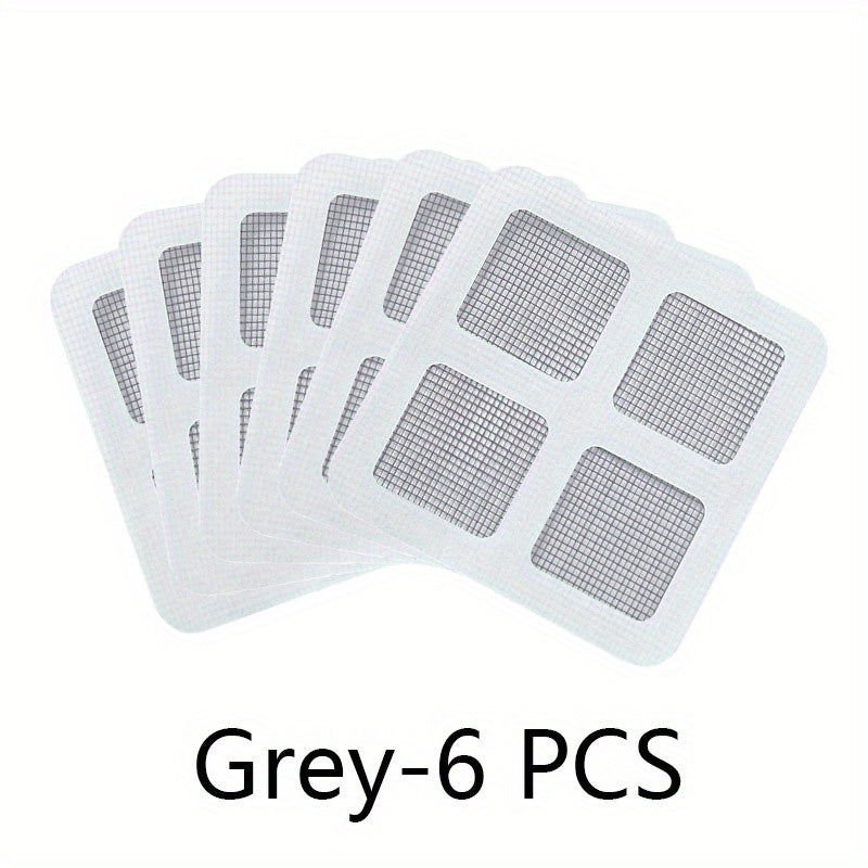 6pcs 9.98 cm Self Adhesive Window Screen Repair Tape