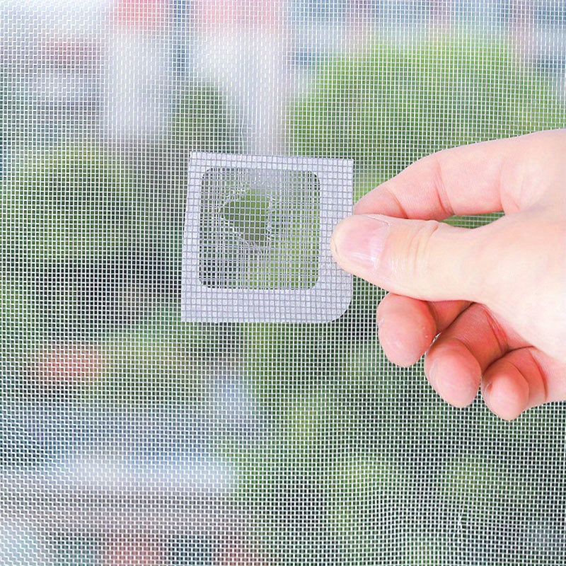 6pcs 9.98 cm Self Adhesive Window Screen Repair Tape