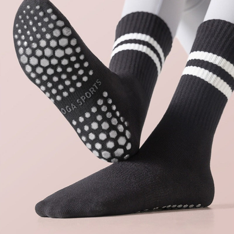 Professional Non Slip Yoga Socks with Grips for Pilates Ballet Barre