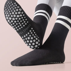 Professional Non Slip Yoga Socks with Grips for Pilates Ballet Barre