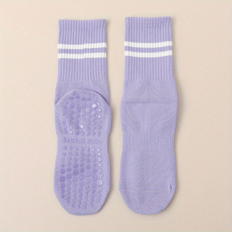 Professional Non Slip Yoga Socks with Grips for Pilates Ballet Barre