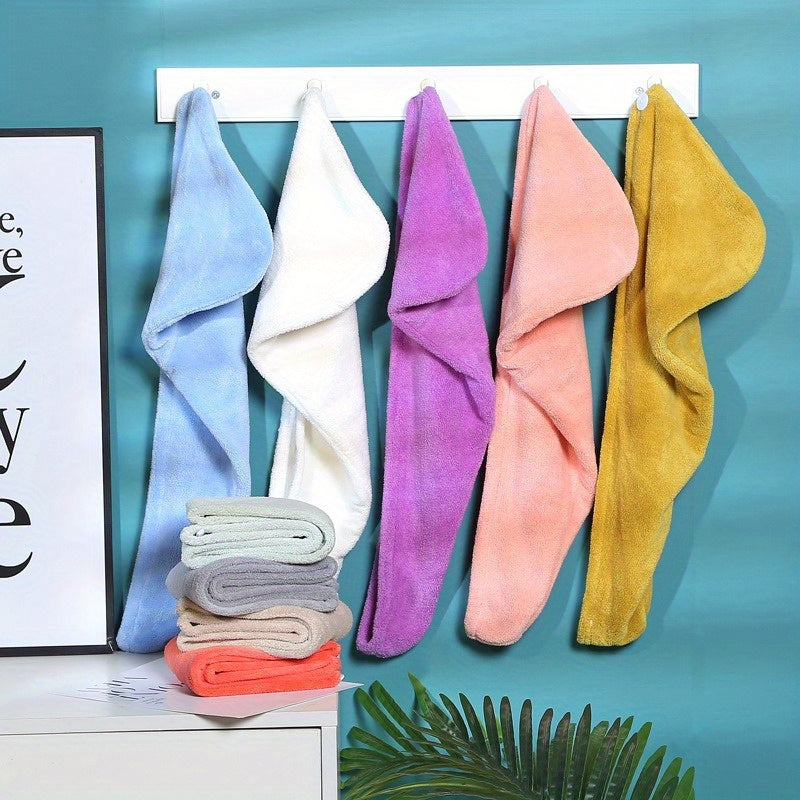 Hair Drying Cap Water Absorbent Towel Shower Cap Soft Camping Towel