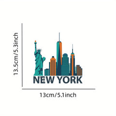 York Travel Sticker Car Bumper Van Laptop Decal