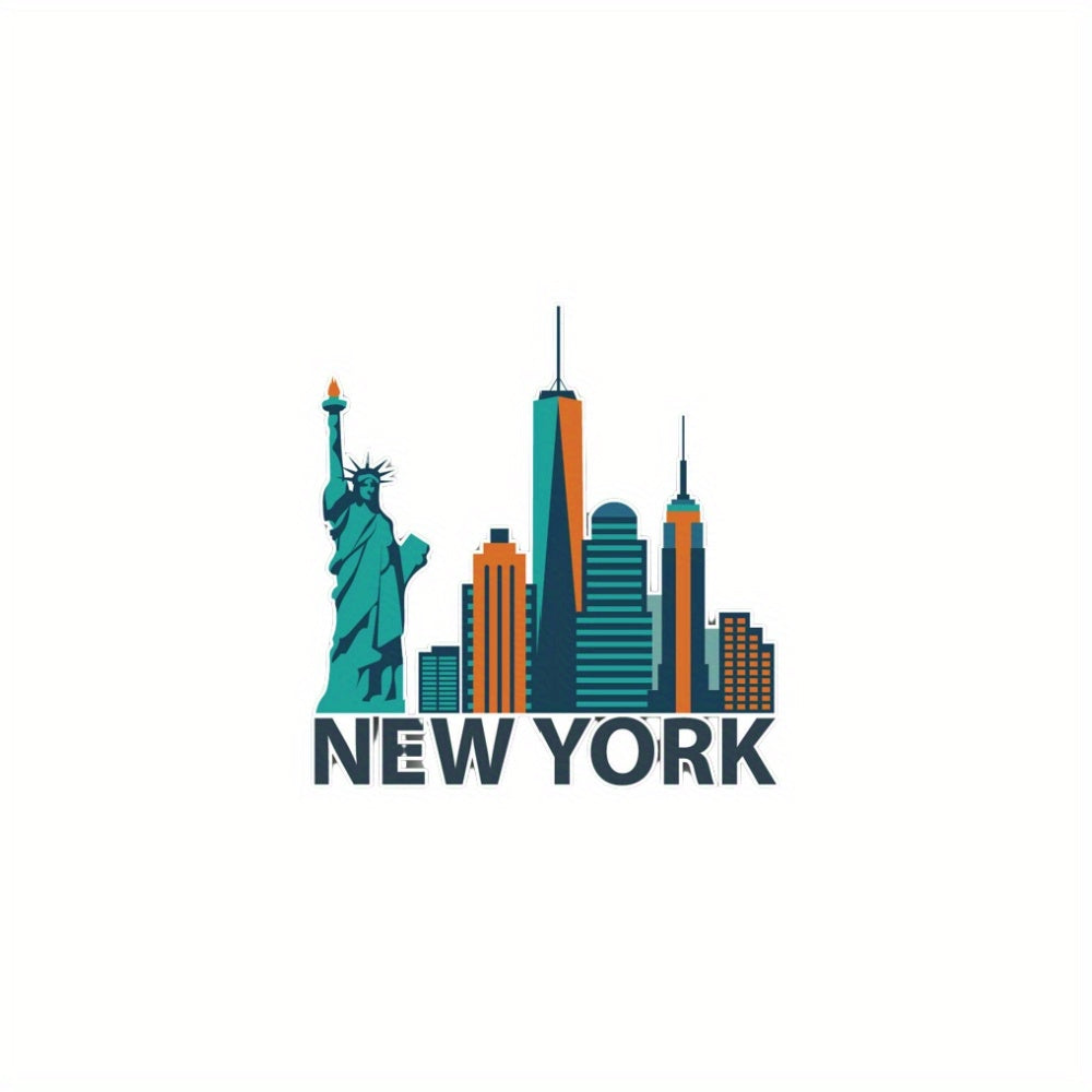 York Travel Sticker Car Bumper Van Laptop Decal
