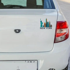 York Travel Sticker Car Bumper Van Laptop Decal