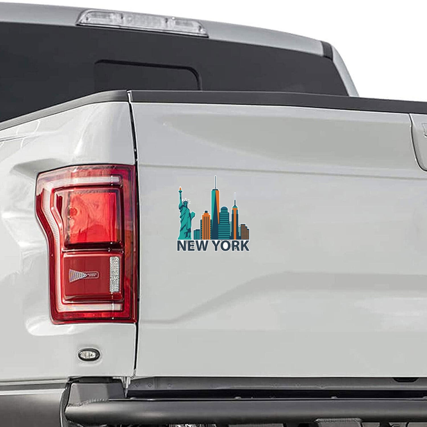York Travel Sticker Car Bumper Van Laptop Decal