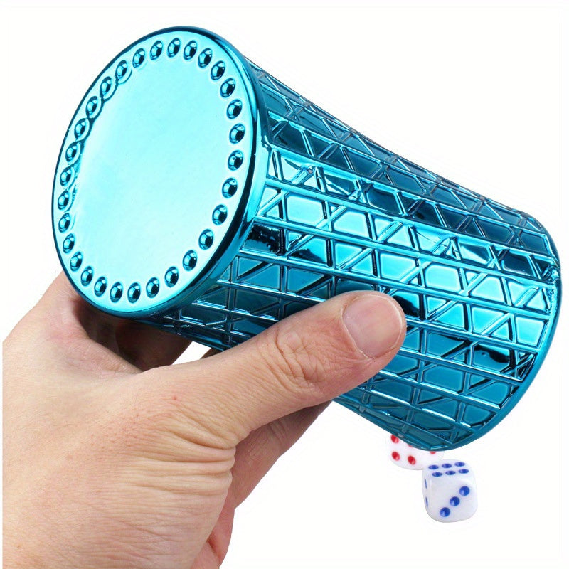 Metallic Luster Dot Dice Cup Set for Games