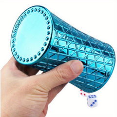 Metallic Luster Dot Dice Cup Set for Games