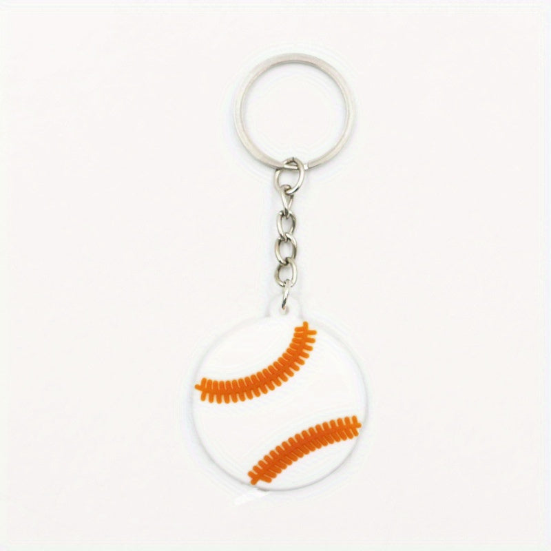 Sports Balls Charm Keychain Bag Backpack Car Decoration Pendant
