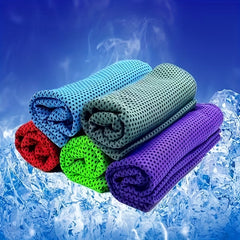 Microfiber Cooling Towel Quick Drying Sports Gym Camping Running