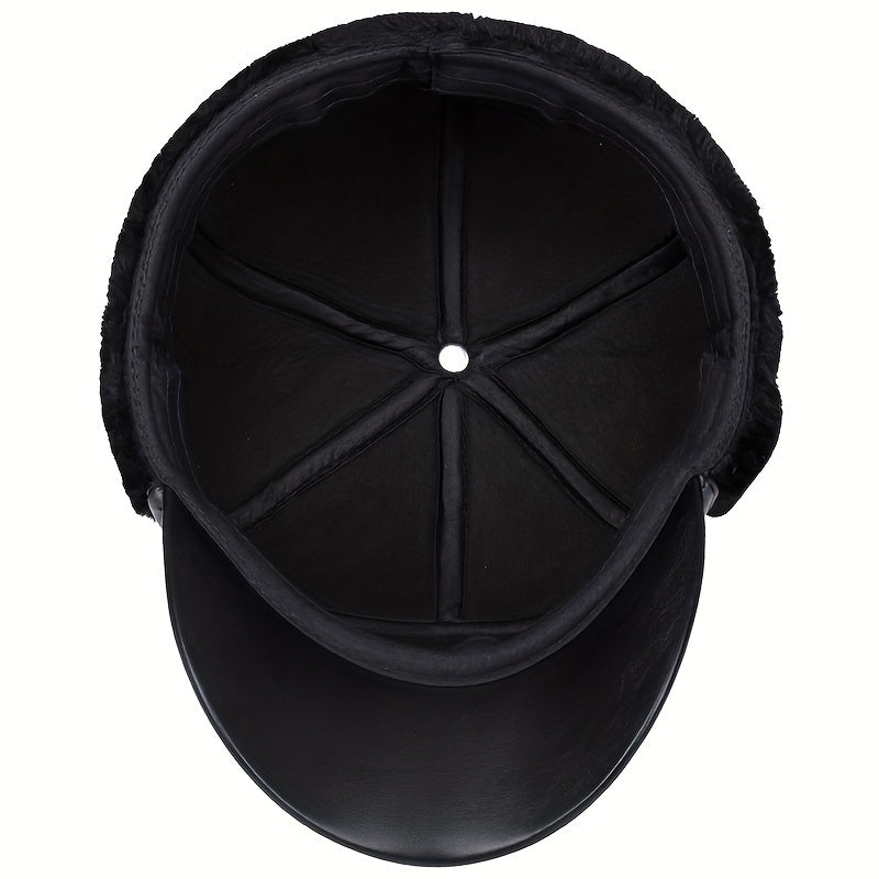 Men's Winter Warm Hat with Ear Protection for Dad and Grandfather