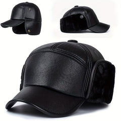 Men's Winter Warm Hat with Ear Protection for Dad and Grandfather